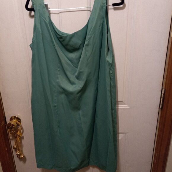 Vintage Green Lace with Daisys Dress - Picture 4 of 11